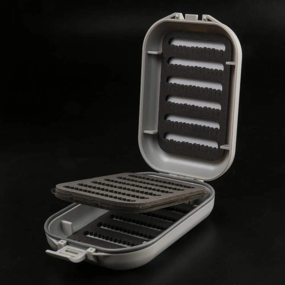 Caja de pesca con mosca Maximumcatch CP 131*90*37 plástico impermeable con caja transparente para moscas Swingleaf - imagen 3