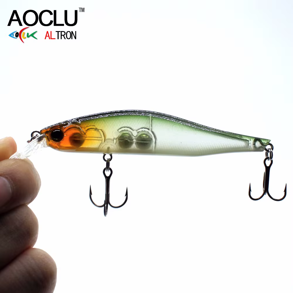 AOCLU Wobbler que se hunde Minnow para trucha de calidad profesional - imagen 5
