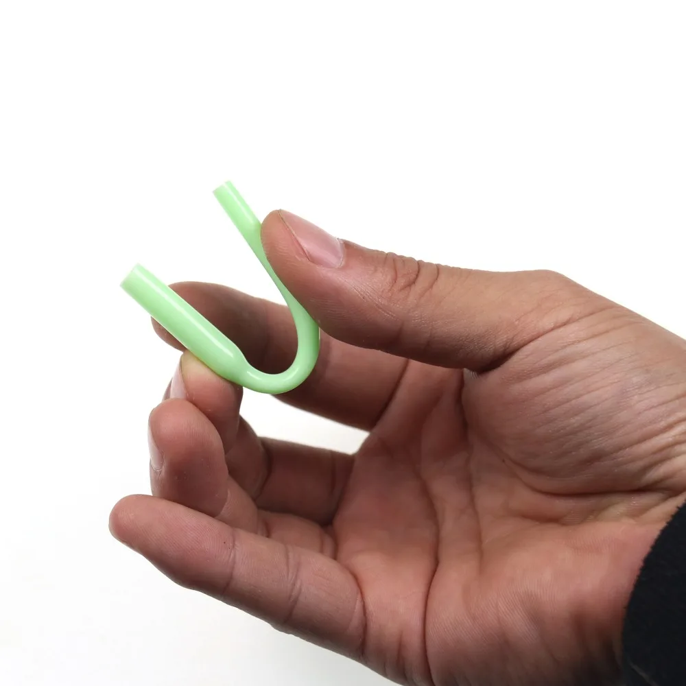 Bimoo-alineador de línea brillante, manguito de aparejo de gancho, Protector, tubos retráctiles de pesca de agua salada, aparejos terminales de 100 cm, 8,5 Uds. - imagen 4