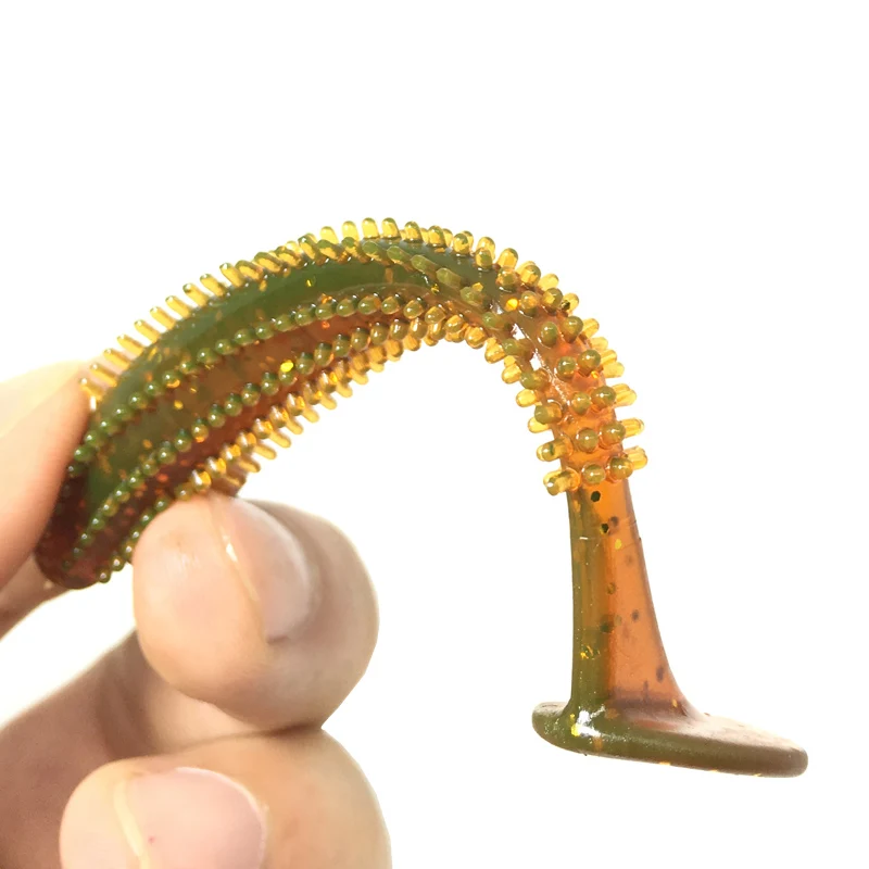 KMRESA-señuelo de silicona suave para pesca, cebo profesional wobbler para lubina, carpa, 6 piezas, 90mm/4,2g - imagen 2