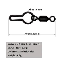 Clip PVA giratorio MNFT – Broche para estuche de carpfishing