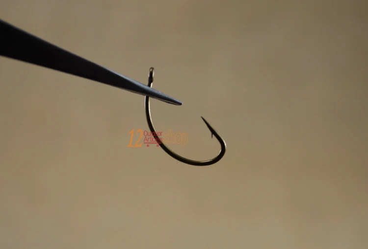 MNFT-anzuelos para atar moscas de Nymph Bug, Larva, oruga, sanguijuela, camarón, moscas, púas de bronce, caddis, Mosca de trucha, 8 a 14 #, 50 unidades - imagen 3