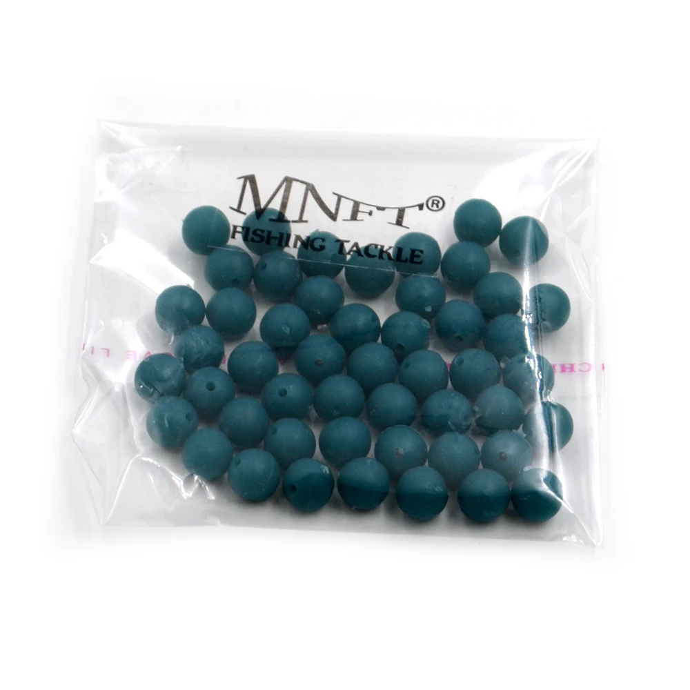 MNFT-Cuentas de goma para pesca de carpa, accesorios de Terminal de aparejos, 7mm, marrón, negro, verde, envío gratis, 100 Uds., venta al por mayor - imagen 5