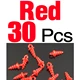 30Pcs Red Color