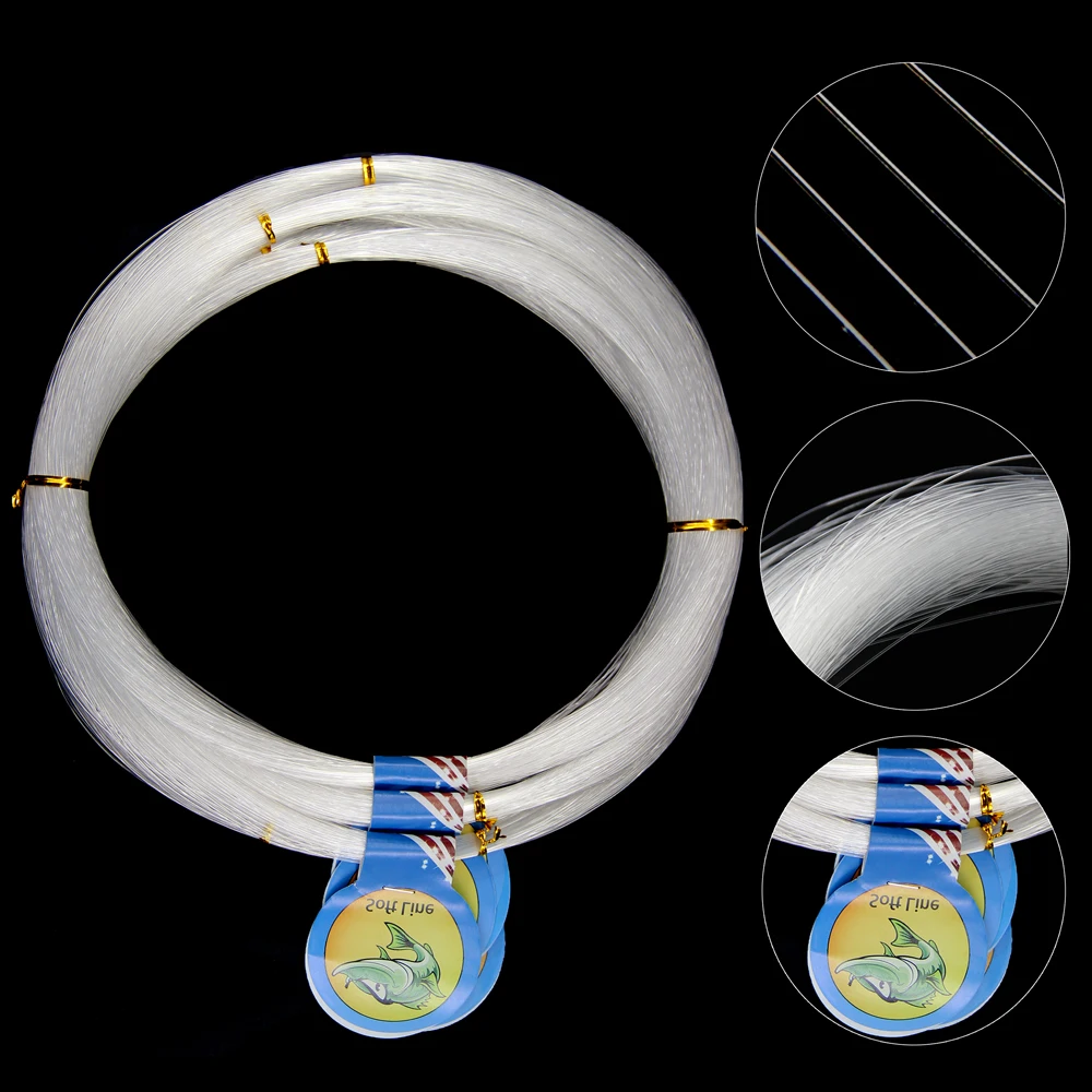 JSM-sedal de pesca de Material japonés, monofilamento de nailon para línea de mosca líder de alambre, hundimiento rápido, carpa, 500M, 13-360L - imagen 5