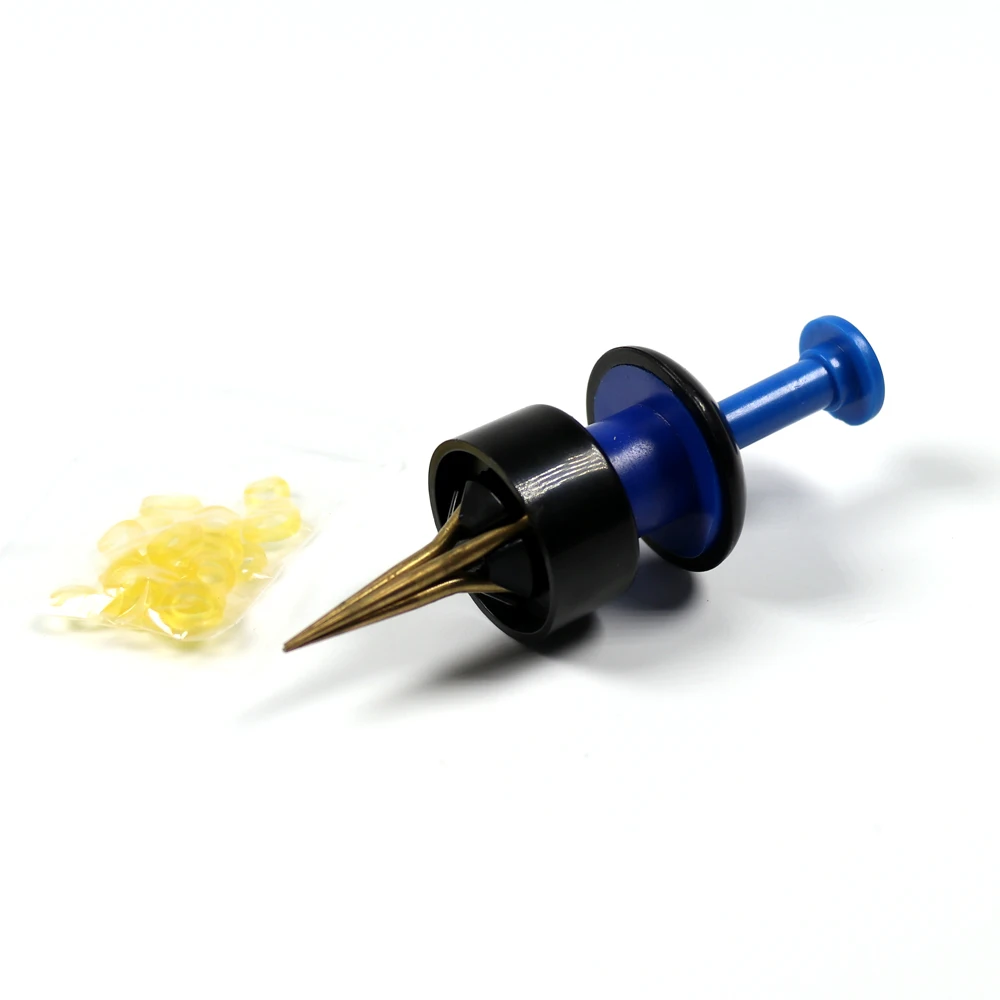 Bimoo 1 pieza de Clip de gusano de sangre de cobre para pesca, cargador de pellets, accesorios para herramientas de pesca de carpa - imagen 3