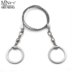 MNFT-Sierra Universal portátil para pesca al aire libre, herramienta de sierra de alambre para conservador de vida de acampada, acero inoxidable, 1 Uds.