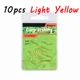 10pcs in light yello