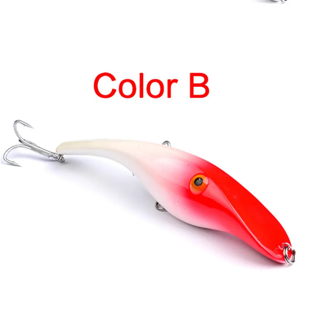 Señuelo de pesca de lápiz grande, cebo duro Artificial Isca, Crankbait, Wobblers con anzuelo triple, accesorios de pesca, 15cm, 44g, 1 ud. - imagen 5