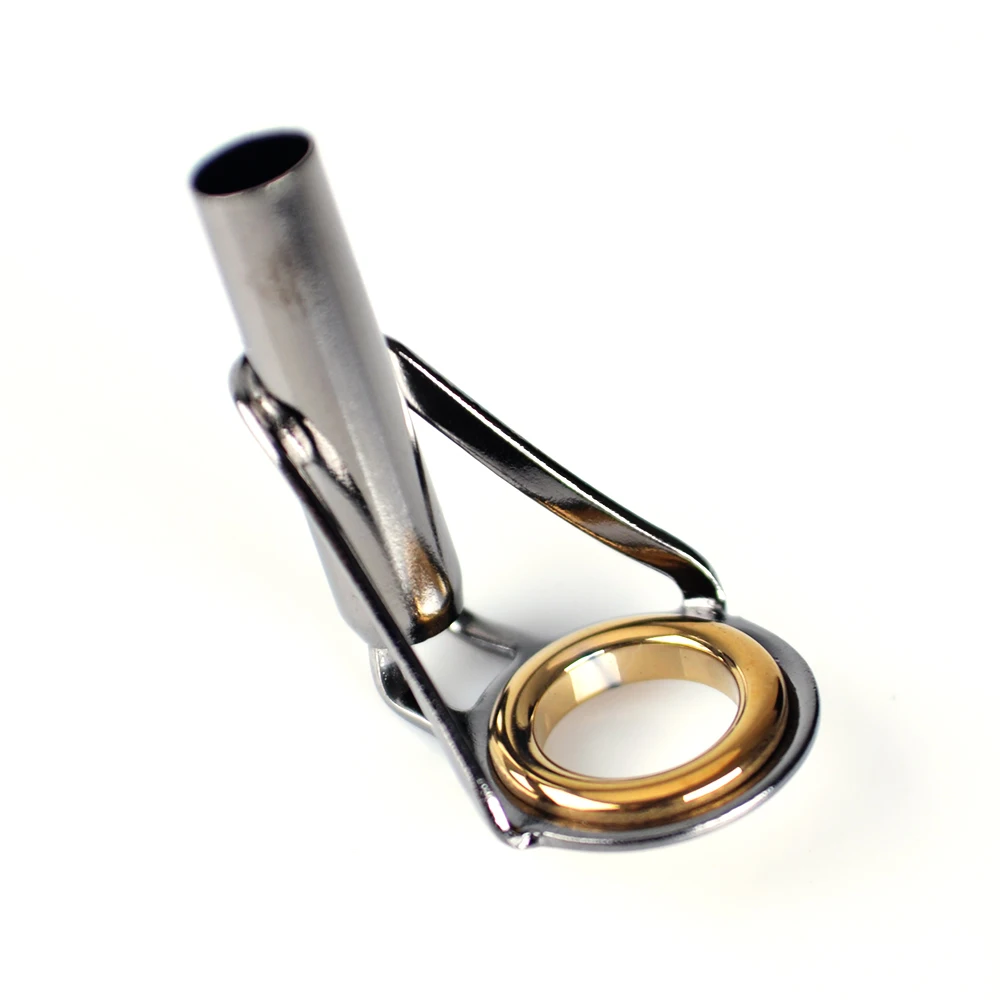 NGB 5 uds 1,6mm-4,6mm caña de pescar de acero inoxidable Kit de reparación de punta guía superior anillos de ojos DIY tienda de aparejos de pesca - imagen 4