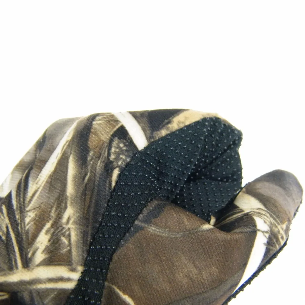 THKFISH 5 guantes de pesca con dedos completos, guantes de pesca con estampado de camuflaje y caza, guantes antideslizantes para deportes al aire libre - imagen 3