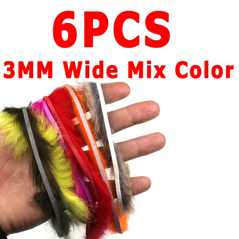 6pcs mix color