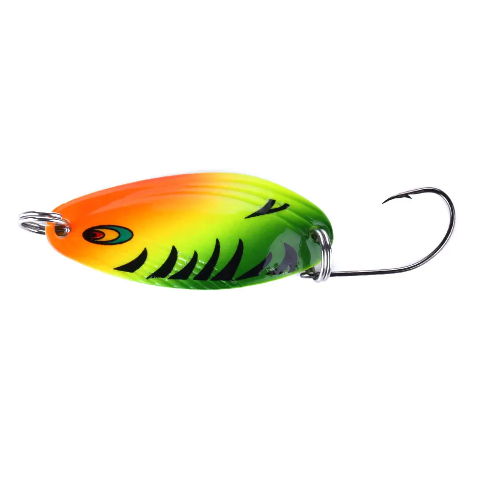 Cuchara giratoria metálica para trucha, lucio y black bass - imagen 5