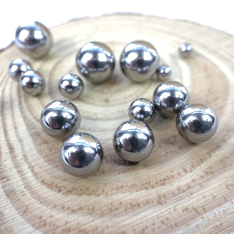 Bolas de acero inoxidable para caza, accesorios para catapulta, tirachinas, 6mm, 8mm, 100 unidades - imagen 3