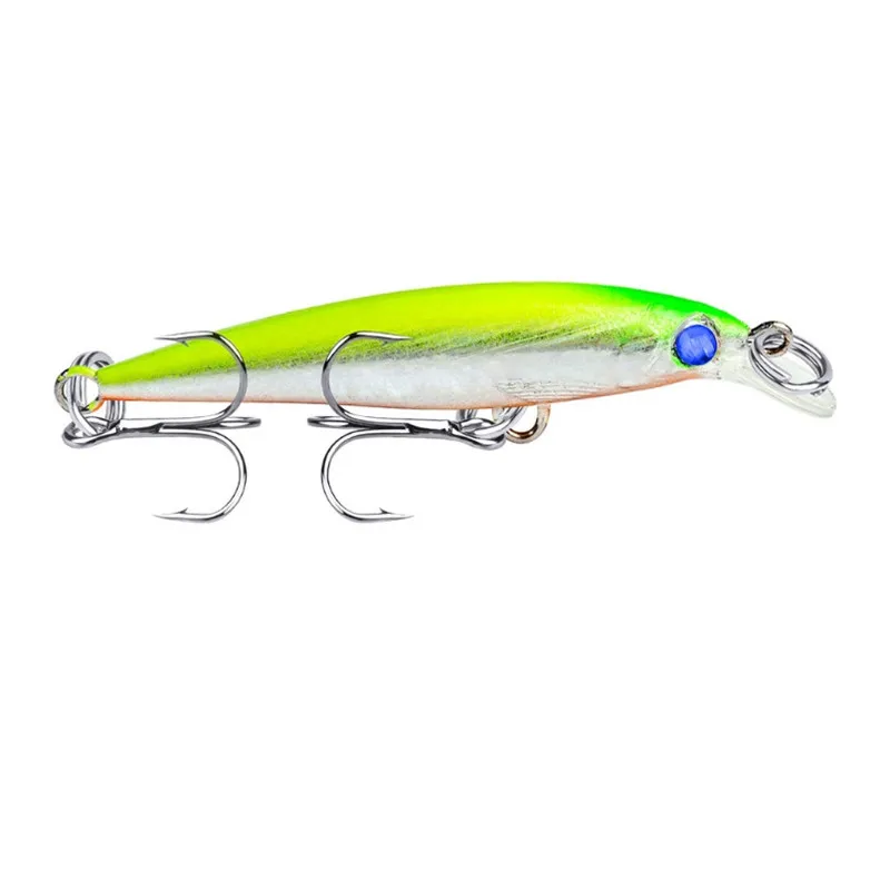 Mini señuelo de pesca de pececillos, cebos duros realistas, ojos 3D, Crankbait, Wobblers, carpa, 8 colores, 1 ud. - imagen 4