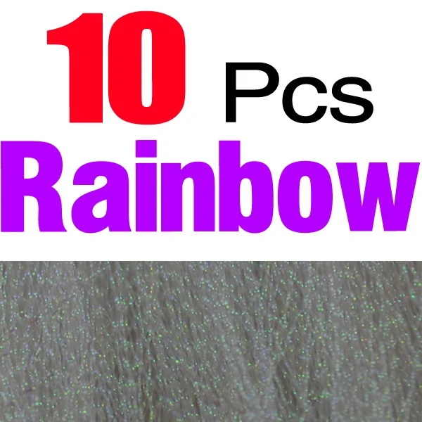 10Pcs Rainbow
