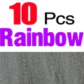 10Pcs Rainbow