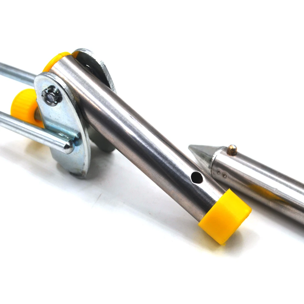 MNFT-soporte de caña de pescar, accesorio luminoso y ajustable, de acero inoxidable, 1,7 M, 2,1 M, 1 Juego - imagen 4