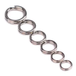 Anillo giratorio doble bucle acero inoxidable