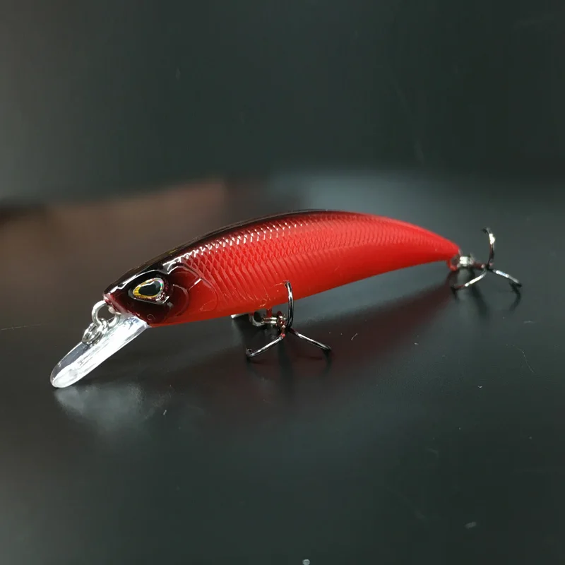 Señuelo de pesca duro minnow, cebo de manivela, lago, río, wobblers para pesca de carpa japonesa, 2018, 8cm, 10g - imagen 5