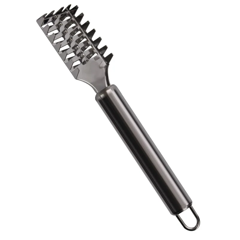 Raspador de escamas de pescado de acero inoxidable, herramientas escaladoras de pesca de plástico de tamaño pequeño y grande, eliminador de piel - imagen 5
