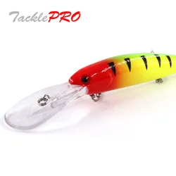 TacklePRO M65 Vobler señuelo de pesca Minnow 12CM cebos artificiales de peces 20,1G buceo profundo 8m crankbaits pesca Wobbler señuelos