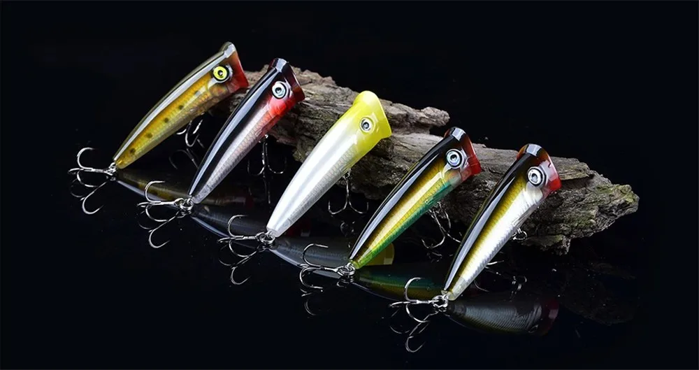 Descubra el mundo vibrante de los señuelos de pesca con nuestra colorida selección
