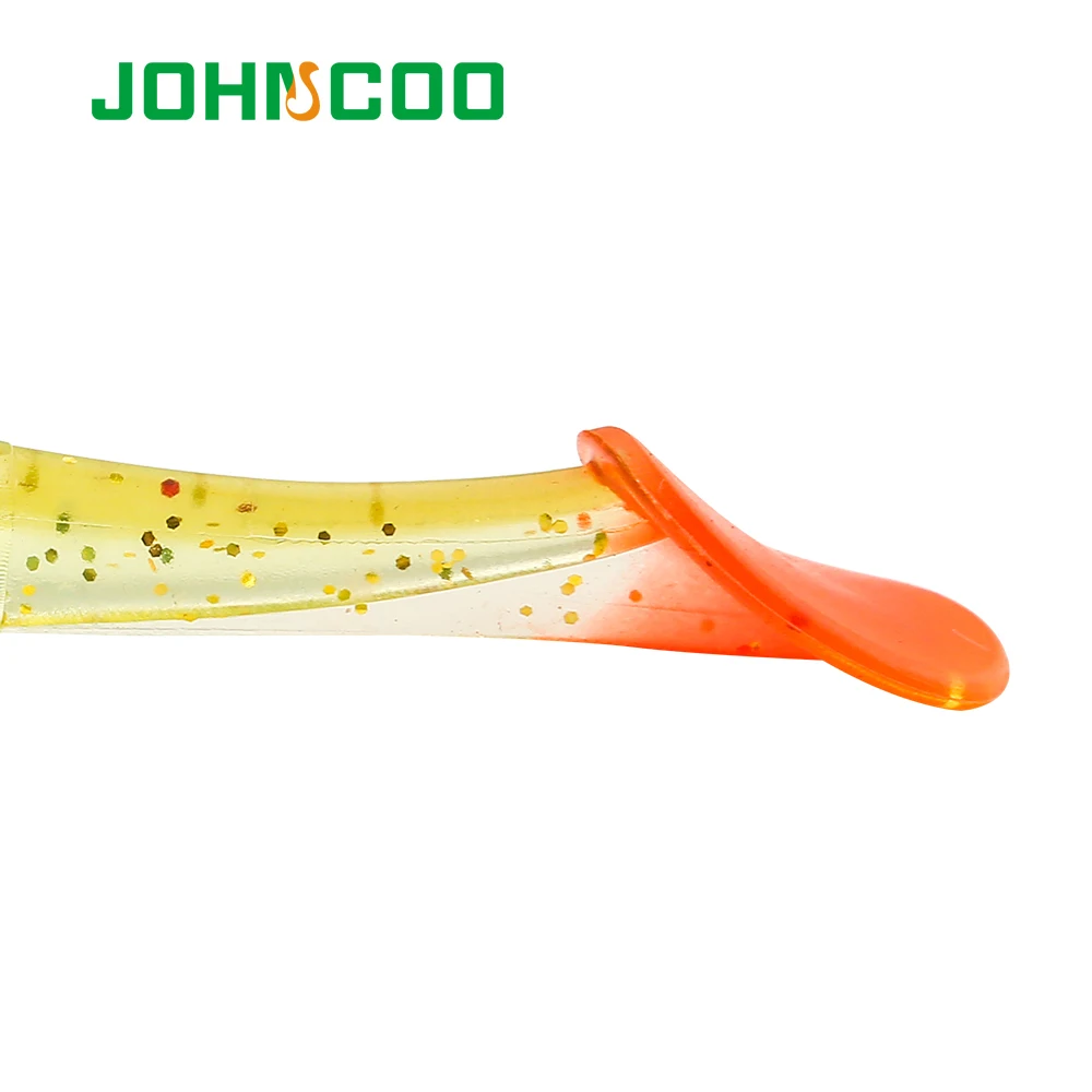 JOHNCOO-señuelo de pesca suave, 110mm, 8,4g, 6 uds., cebos artificiales, Wobblers, pececillo, mar, señuelos blandos, lubina, trucha - imagen 2