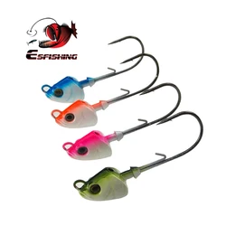 ESFISHING Jig Heads – Anzuelos para vinilo