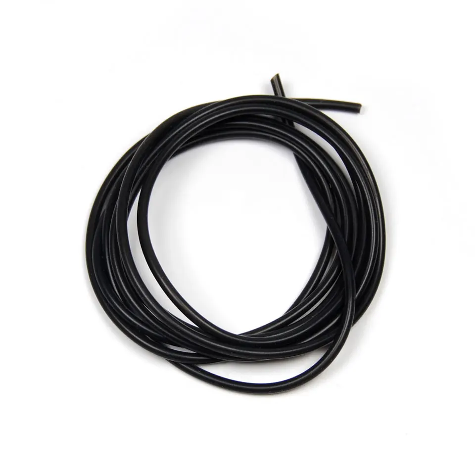 Wifreo-Tubo de silicona para pesca de carpa, Color negro, Oliva y marrón, 2 metros por paquete - imagen 2