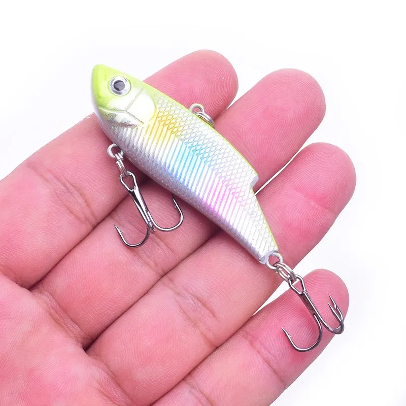 Señuelos de Pesca VIB para invierno, cebo duro Artificial para Pesca de lubina, con vibración de 57mm y 9g, 1 unidad - imagen 4