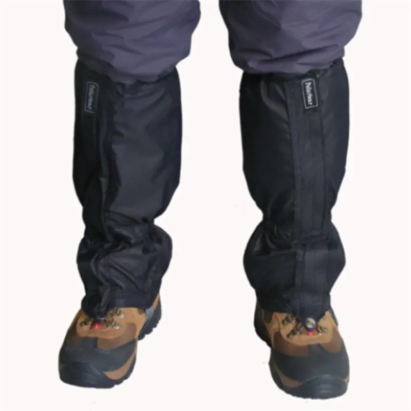 Cubrebotas-polainas de nieve para adultos, 1 par, impermeables, antiserpiente, senderismo al aire libre, caminar, escalada, caza, cubierta de pierna, novedad - imagen 4