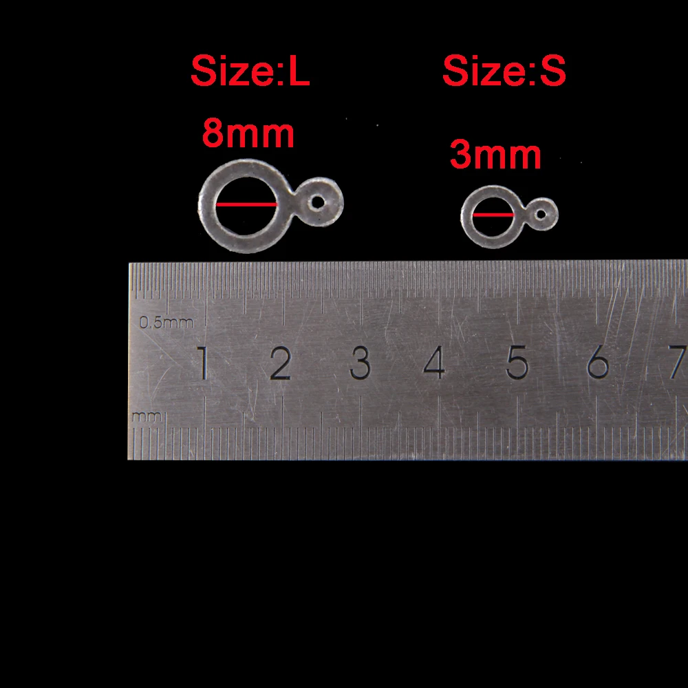 Anillos de aparejo de piezas, bandas elásticas de cebo para pesca de carpa, bolas de cebo, anillos de goma, cebos Boilie Stop, 120 - imagen 2