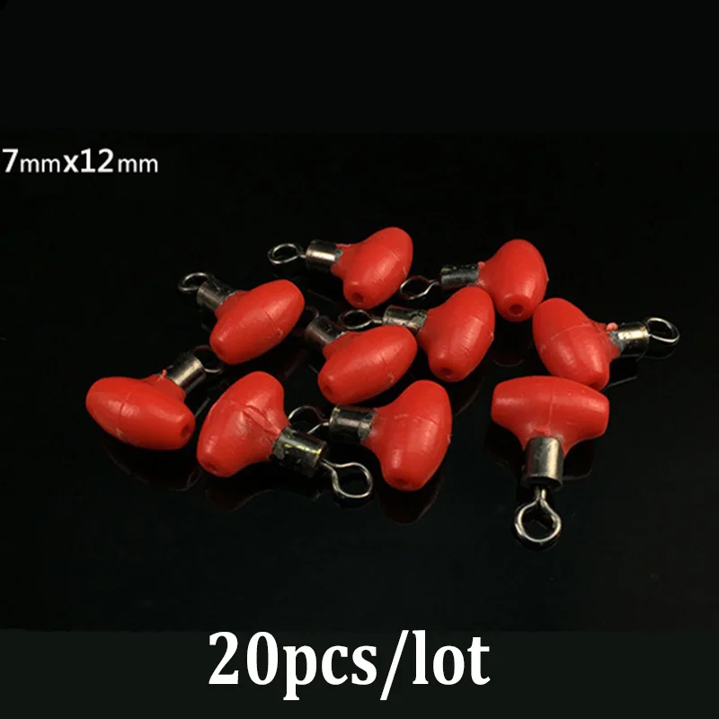 20 unids/lote 3 vías luminosas en forma de T línea cruzada giratoria con cuentas de perlas giratorios de pesca anzuelos conector de pesca PR-069 - imagen 5