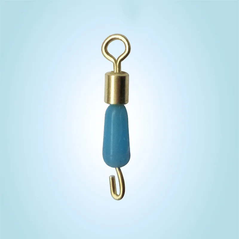 1000 Uds. Suministros de Pesca Clip barril conector de Pin giratorio gel de sílice anillos sólidos anzuelos de Pesca de carpa accesorios de enlace rápido Pesca