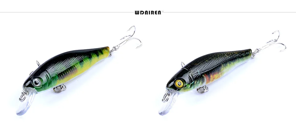 Familia de colores disponibles del señuelo WDAIREN