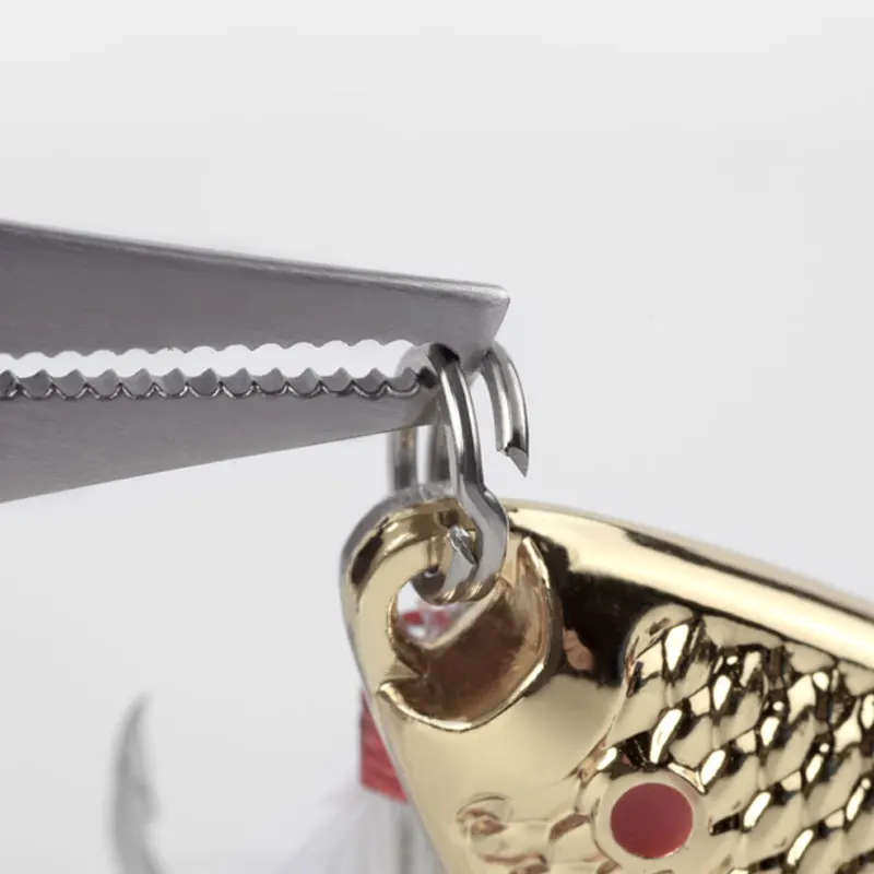 LINNHUE-Alicates de pesca multifuncionales de acero inoxidable, cortador de línea, agarre de aparejos de pesca, alicates de anillo dividido, pesca - imagen 2