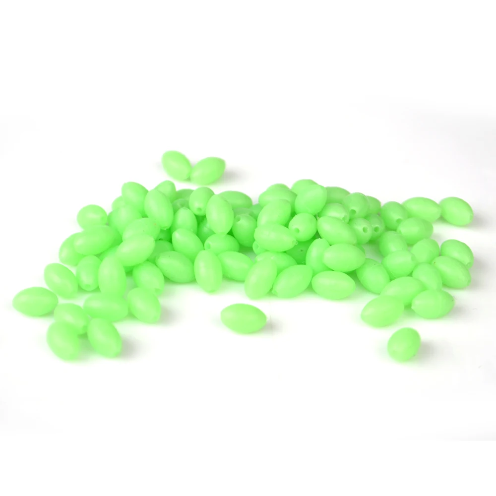 FISH KING-Cuentas de pesca con mosca, accesorio de plástico de forma redonda ovalada, señuelo de pesca de carpa, tapón Bobber, aparejos, 400 Uds. - imagen 5