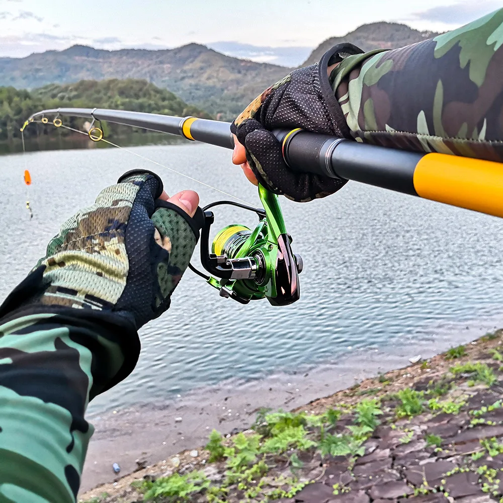 JOSBY-caña de pescar telescópica portátil FRP 2,1 M, 2,4 M, 2,7 M, 3,0 M, 3,6 M - imagen 2