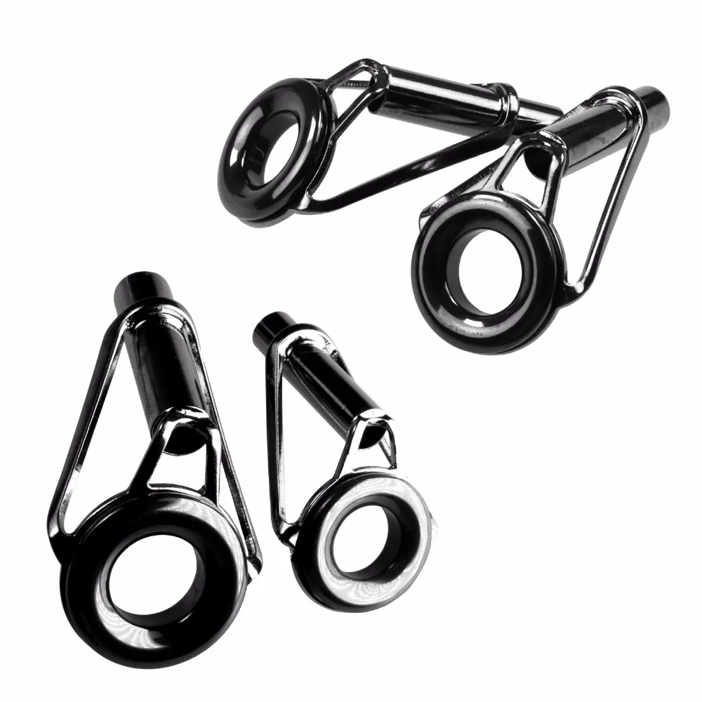 THKFISH-Kit de reparación de caña de pescar, Juego de puntas de poste de fundición, anillo de cerámica doble #3-#5,5, 40 piezas por juego - imagen 5