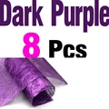 8Pcs Dark purple
