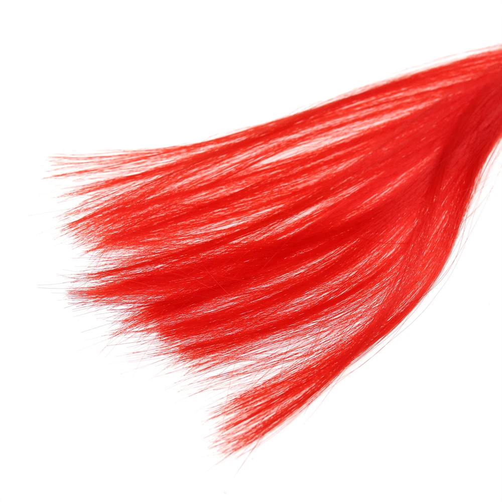 Wifreo 4PAKS Micro fibra de nailon sintético para Streamer Fly Sabiki Jig Hooks Bucktail Jigs Making Fly Tying Material - imagen 4