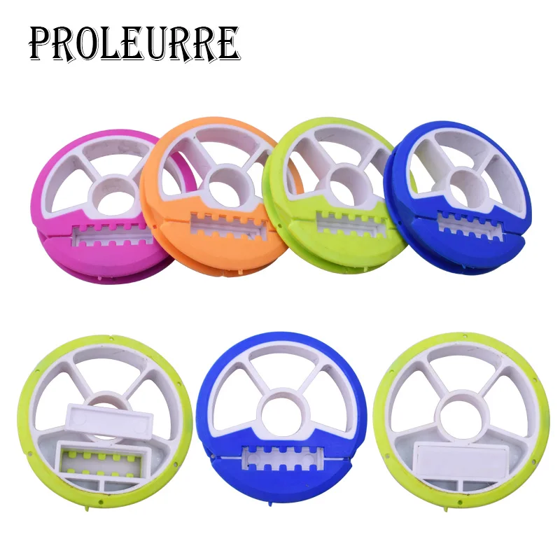 Placa de bobina principal de Silicagel, tablero giratorio de alambre, caja de herramientas de pesca, carrete, engranajes de pesca, 3 uds. - imagen 4