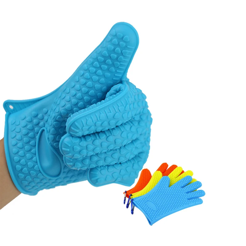 EKFan-guantes antideslizantes de goma para atrapar peces, protección de manos, caja de aparejos de pesca, accesorio - imagen 5