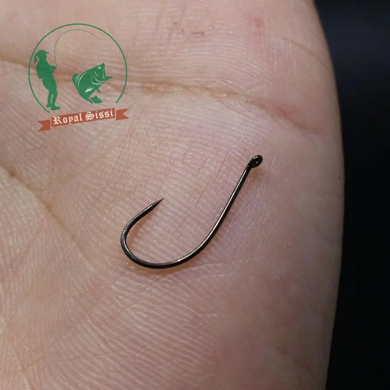 Gancho de alambre súper fino para moscas emergentes, gancho de Ninfa, Pupa y larva, 3 tamaños surtidos, 30 piezas - imagen 4