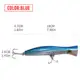 blue popper lure