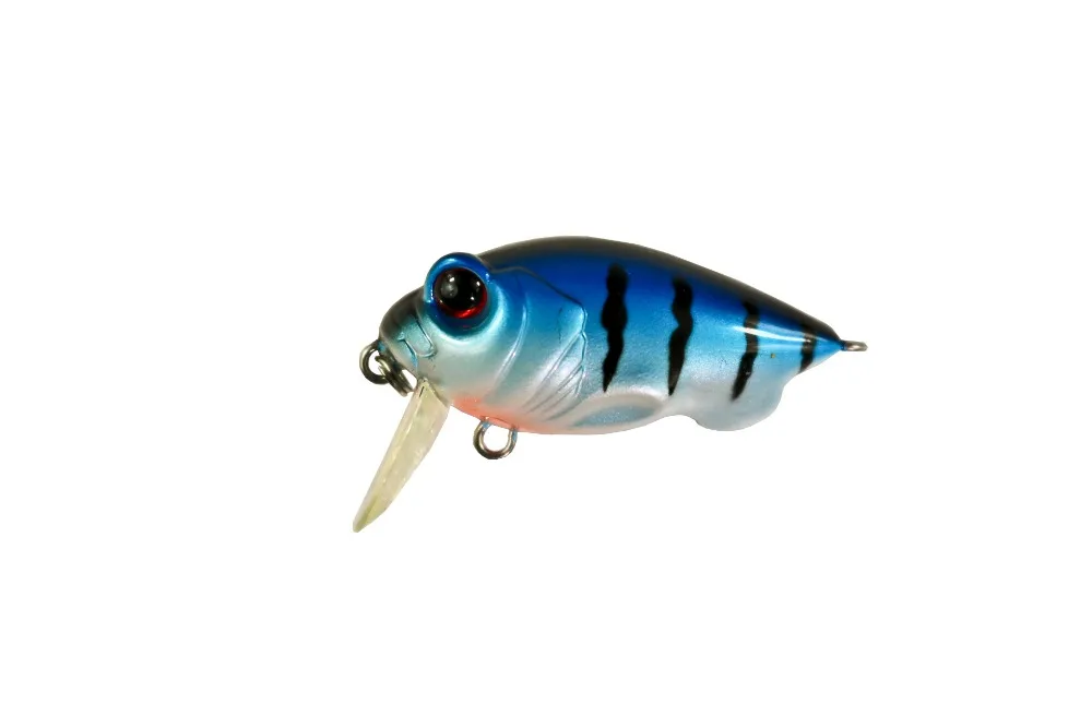 BassLegend- Pesca flotante Crankbait Little Frog Bass Chub Wobbler agua poco profunda 38mm/5g - imagen 4