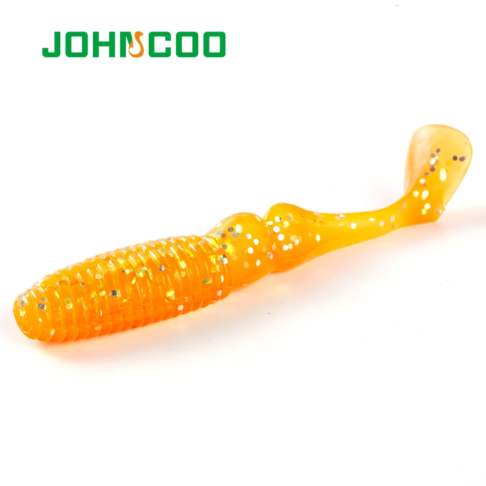 4 unids/lote cebo de pesca suave señuelo suave 95mm/8,5g Wobblers cebo de pesca Artificial larva señuelos calidad para pesca Johncoo - imagen 5