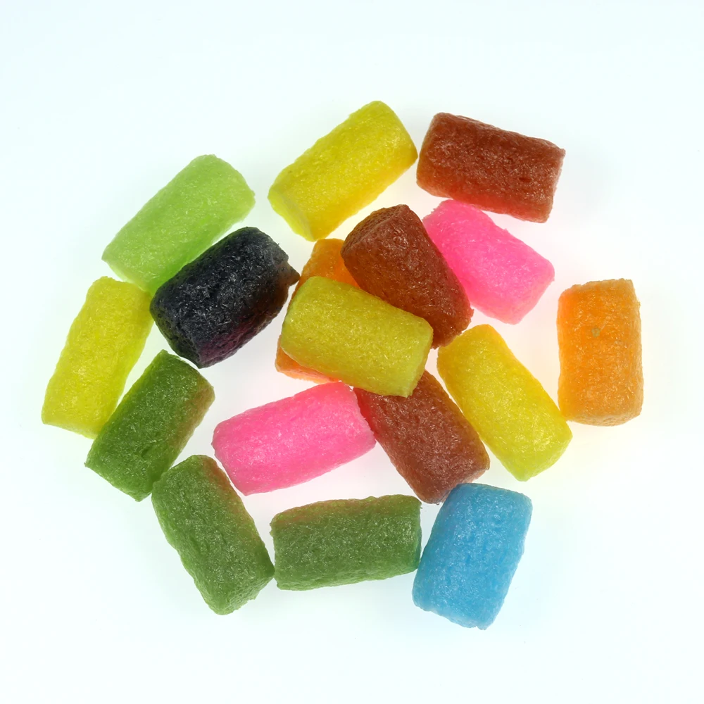 Bimoo-Bolsa de espuma Soluble en agua para pesca de carpa, aparejo de pepitas de PVA, 1 unidad - imagen 5