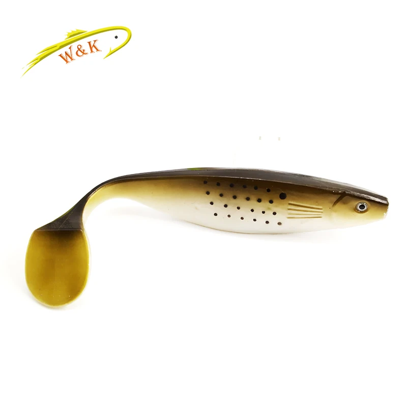 Cebo suave de gran venta en 22,5 cm, Señuelos de pesca, cebo suave fuerte para pesca en agua dulce, 1 ud./pk, señuelo suave - imagen 5